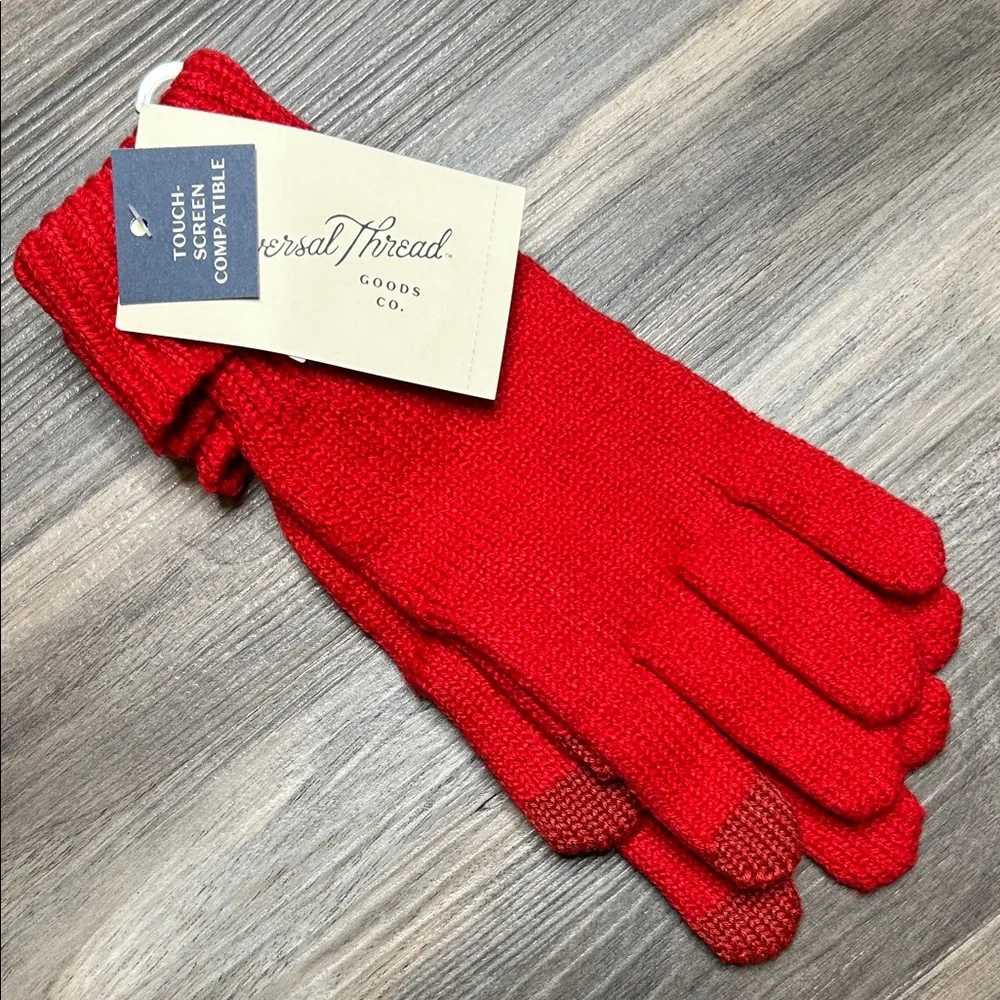 NWT Universal Thread Essential Knit Gloves